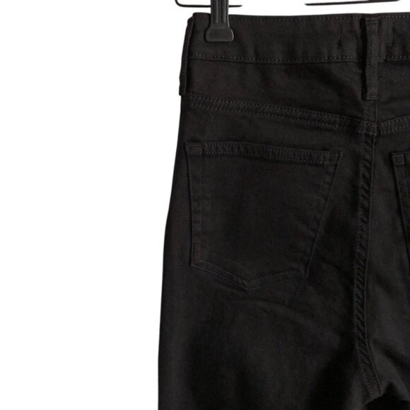 Silver Jeans Infinite Fit High Rise Straight Leg Jeans Sz Small Black Denim NWT - Picture 9 of 13